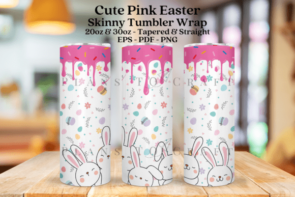 Pink Easter Wrap Design