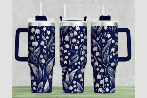 Repeated 40oz Laser Tumbler Wrap SVG