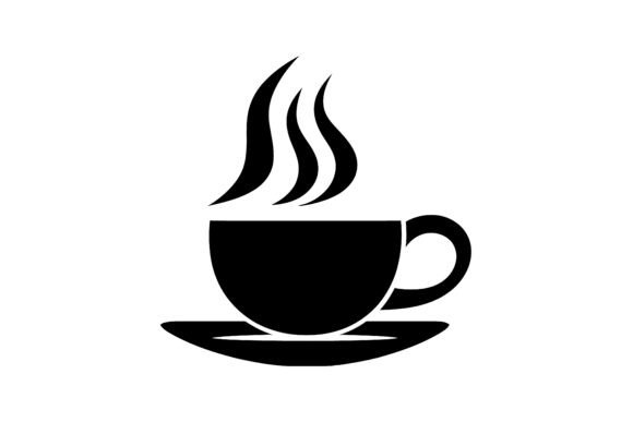 Tea Cup Silhouette Svg