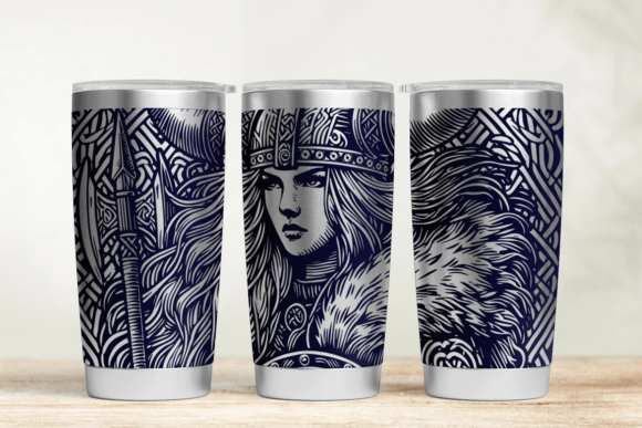 Viking Girl SVG